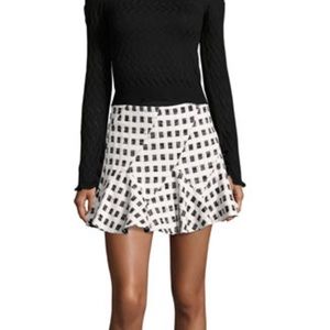 Derek lam 10 Crosby flare mini skirt